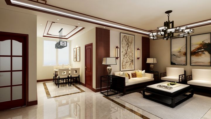 龍庭時代145㎡簡中式案例