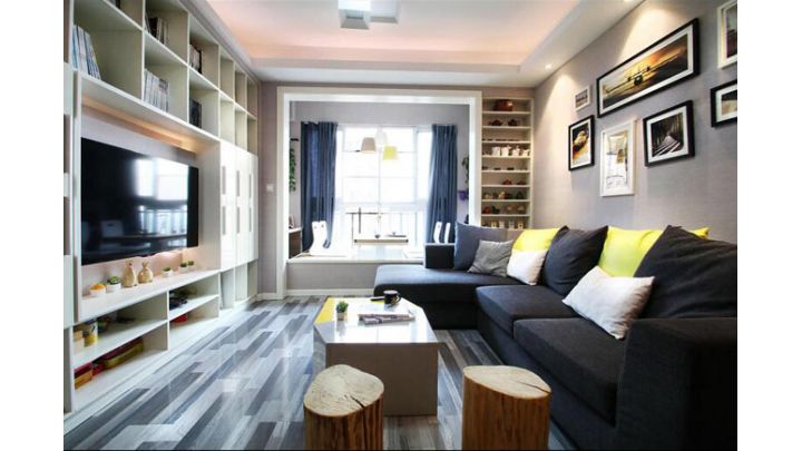 橡樹灣75㎡簡約風格案例