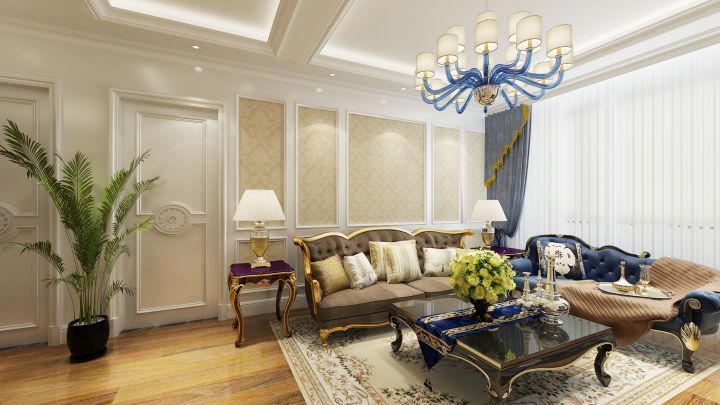 幸?；▓@134㎡歐式風(fēng)格案例