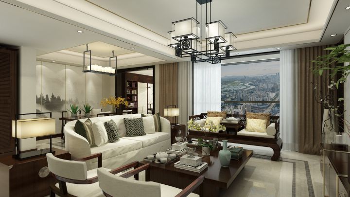 建投熙湖新中式·簡(jiǎn)雅之美案例賞析