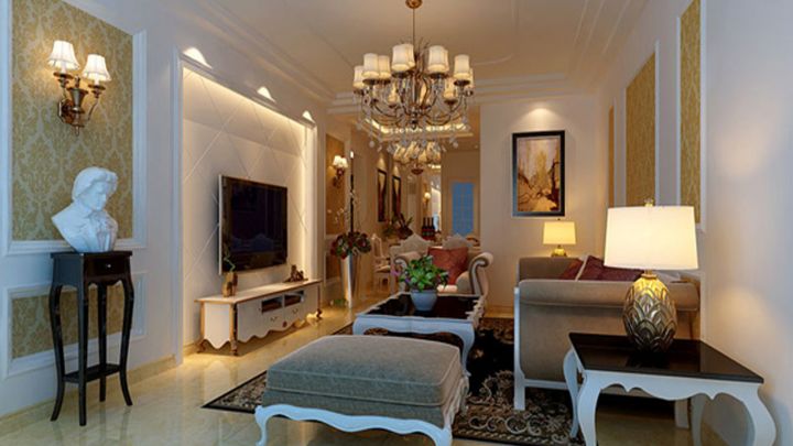 金域名邸78㎡簡(jiǎn)歐風(fēng)格案例