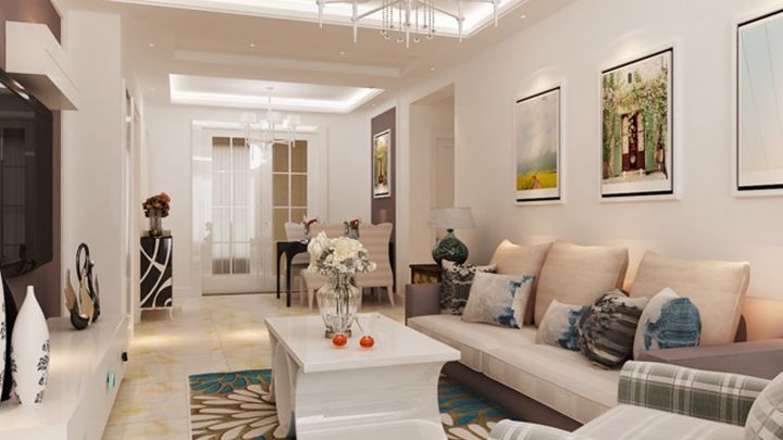 友誼天地125㎡現(xiàn)代簡約案例