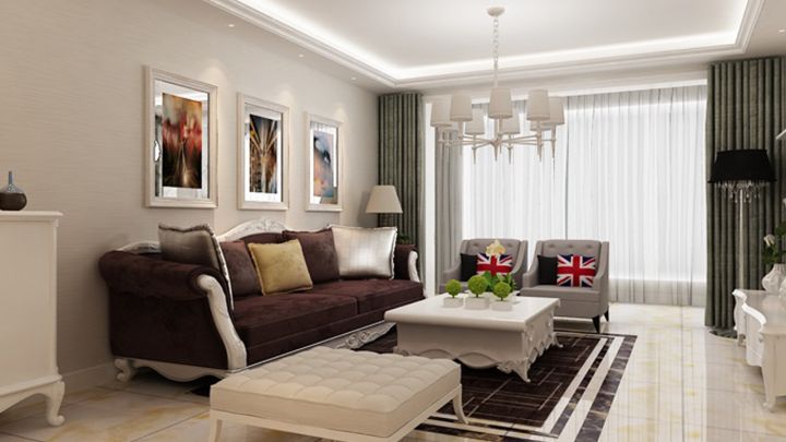 恒茂國(guó)際174㎡歐式案例