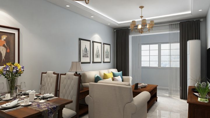 安聯(lián)優(yōu)越城87㎡簡(jiǎn)美案例賞析