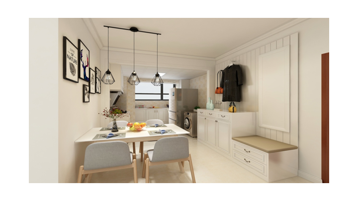 恒大學(xué)庭-92平米-6.3萬元-如沐自然的look