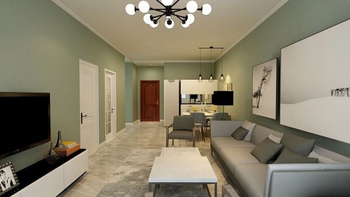 瑞安園-90平米-5.8萬-簡(jiǎn)簡(jiǎn)單單的新婚夫婦