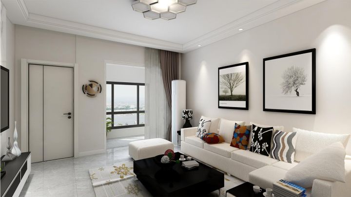 唐山恒泰悅季-108平米-8萬元-簡(jiǎn)約而不簡(jiǎn)單的設(shè)計(jì)