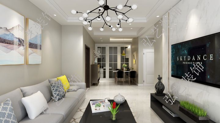 萬(wàn)潤(rùn)城-93平米-簡(jiǎn)約風(fēng)格