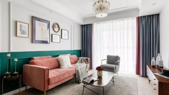 90㎡北歐格調(diào)，詮釋獨特浪漫的復(fù)古美學