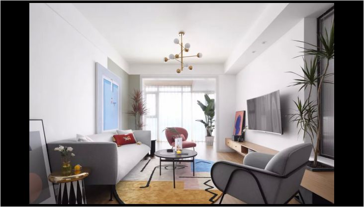 【室內(nèi)設(shè)計(jì)】100㎡現(xiàn)代簡(jiǎn)約風(fēng)格案例分享