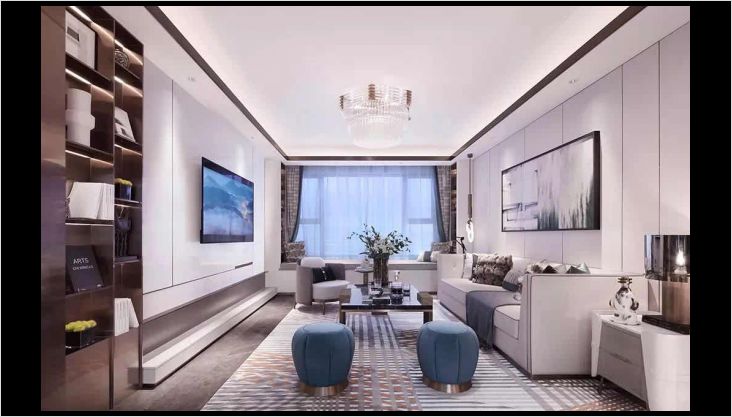 景泰翰林-110平米-現(xiàn)代輕奢