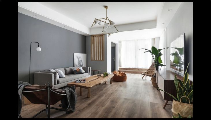 萬(wàn)潤(rùn)城-137平米-北歐混搭