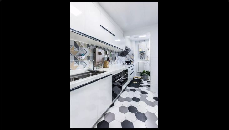 廚房是狹長形的，該如何設計？參考一下別人家的！