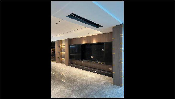 160平意式極簡風(fēng)硬裝落地實(shí)景