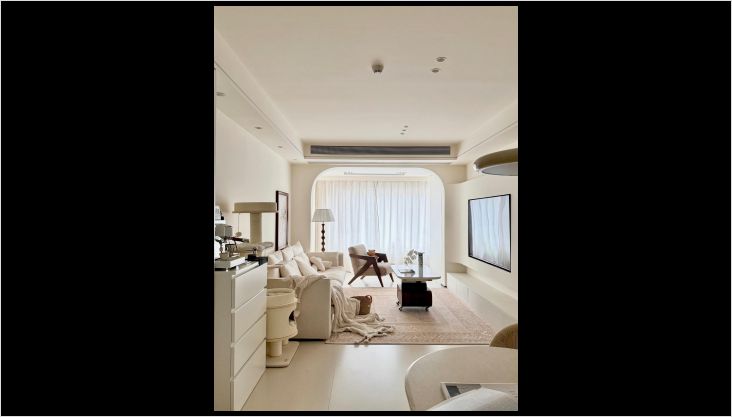 100㎡的奶油風(fēng)小家，溫馨舒適