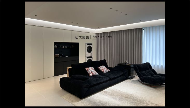 德賢公館140㎡實(shí)景落地