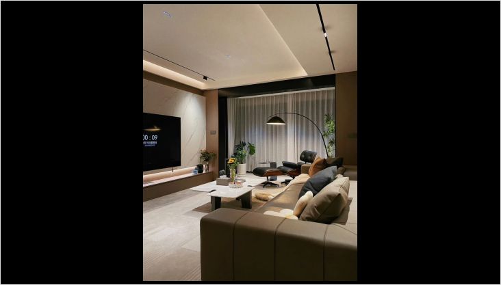 簡約風無主燈，心安之處